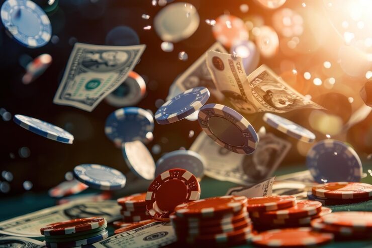 Live dealer blackjack table with professional croupier and multi-camera angles